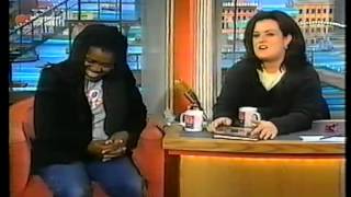 Tracy Chapman laughing, so great interview by Rosie O'Donnell 2000