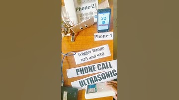 ultrasonic phone call #project#arduino#bluetoothmodule#smartphone#kodular#mitappinventor#experiment