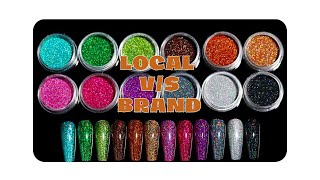 Local product v/s Brand product | Vivacious Haven | Amazon stuff | Glitter nails | 5 minute creation