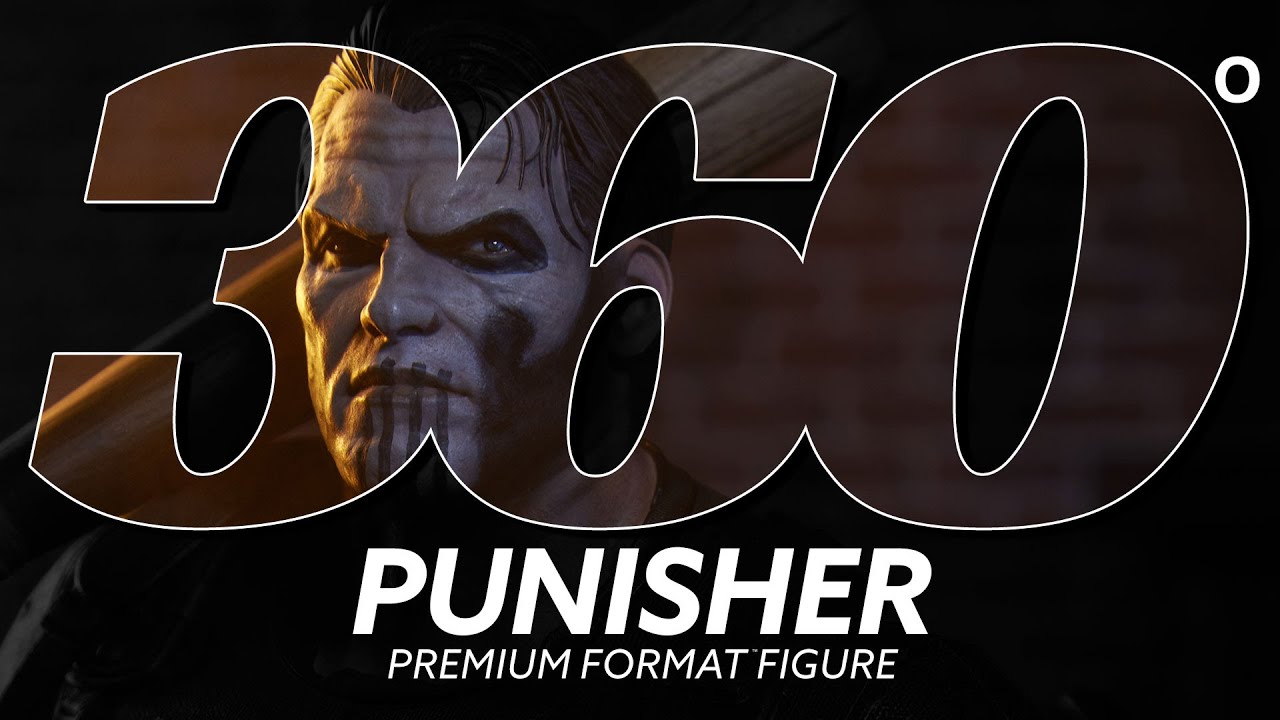 Punisher Premium Format Figure Exclusive Edition by Sideshow | 360°