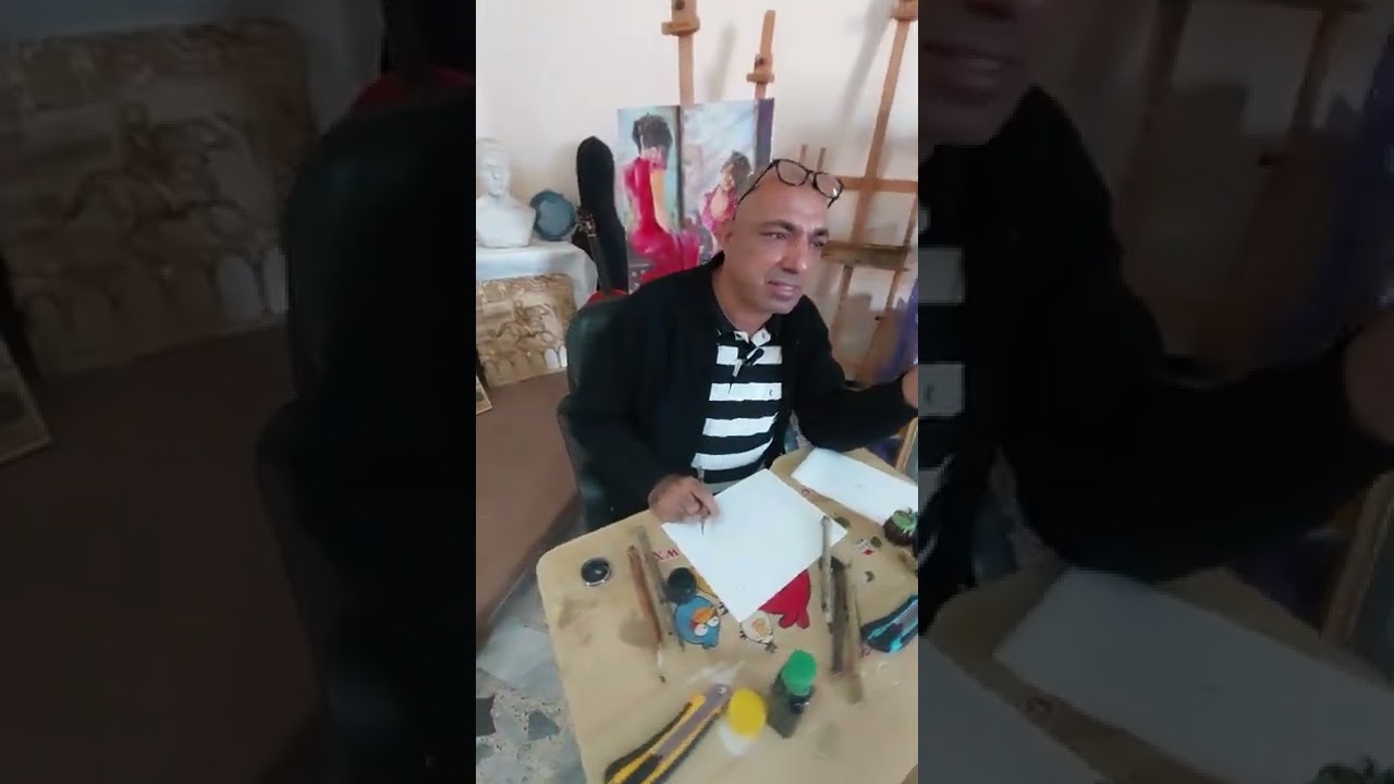 لقاء مع الخطاط علي المالكي