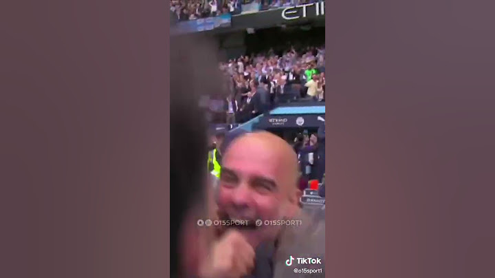 دموع جوارديولا بطل الدوري الانجليزي