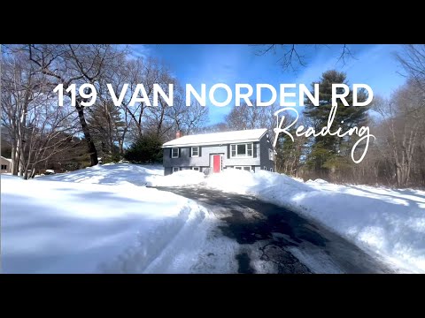 119 Van Norden Road, Reading, MA home video tour