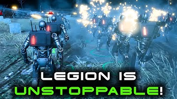 Legion Dominates Canal Map – Terminator Dark Fate Defiance Skirmish Gameplay
