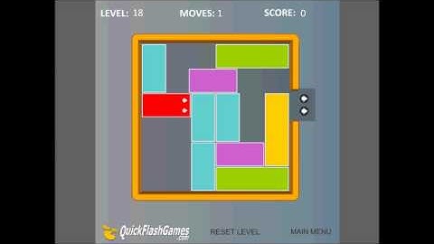 How to Play Android/Apple Game UnBlock Me on Computer - Level 18 - FlameBux.com