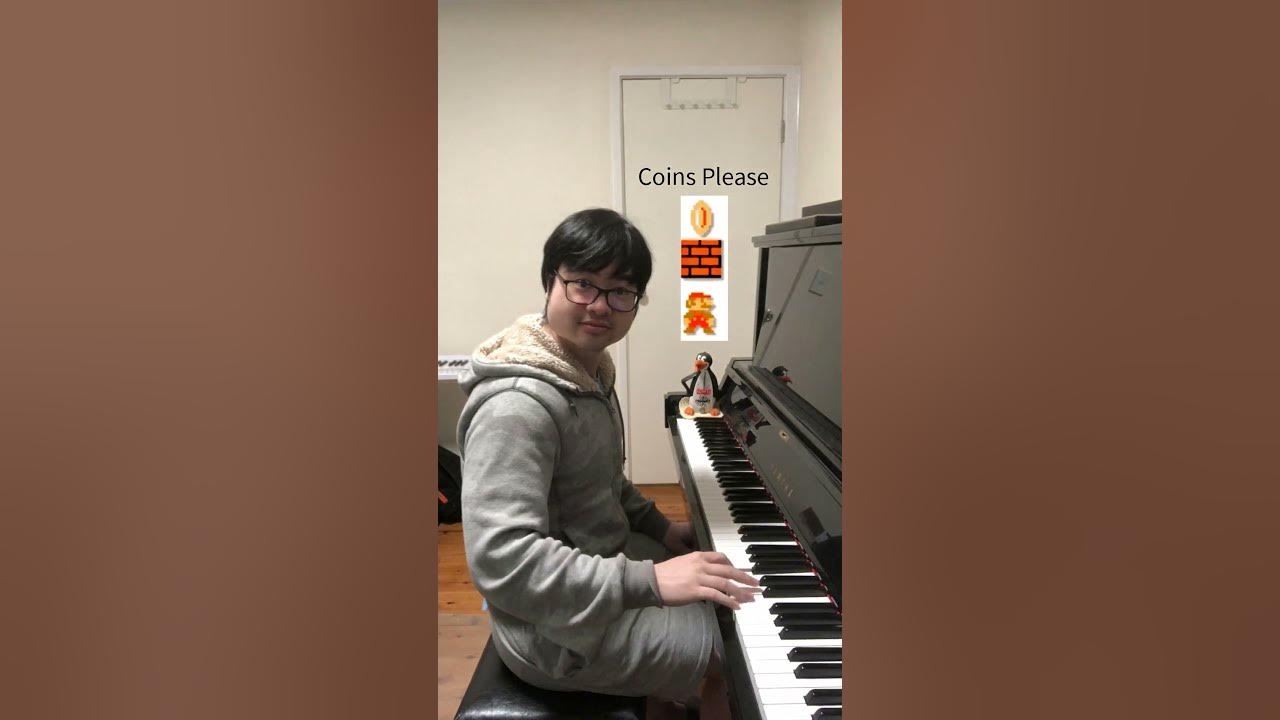 Super Mario Bros Sounds on Piano