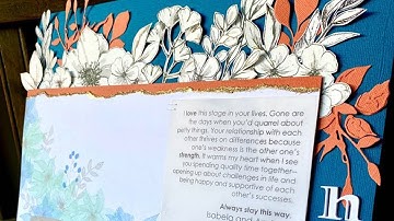 Scrapbook Layout "Hermanas" Crafting Tutorial