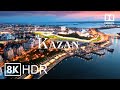 Kazan russia  in 8kr ultra 60 fps dolby vision drone