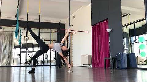 HANDSPRING TWISTED GRIP - Improve the strenght - Poledance Inspiration 🌷