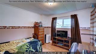 10521 61st Street E 119 video tour
