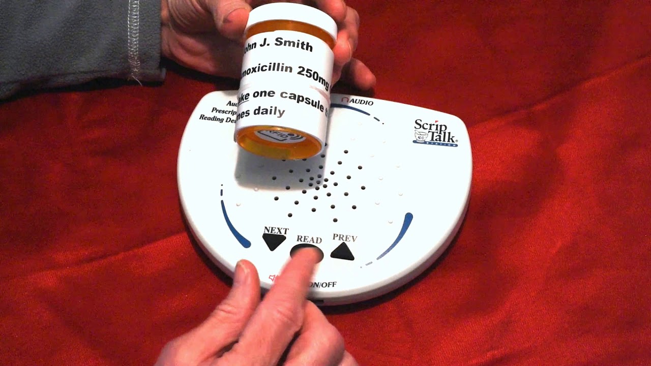 SCRIPT TALK for prescriptions - YouTube