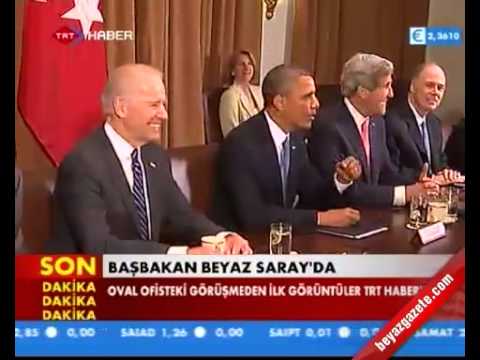 Recep Tayyip Erdoğan - Obama Görüşmesinden İlk Görüntüler