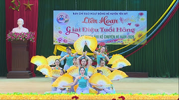 MÚA QUẠT DÂN GIAN - TIẾT MỤC GIÀNH GIẢI NHẤT LIÊN HOAN GIAI ĐIỆU TUỔI HỒNG HUYỆN YÊN MỸ NĂM 2020