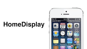 Cydia tweak: HomeDisplay