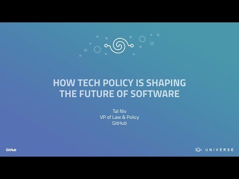 How tech policy