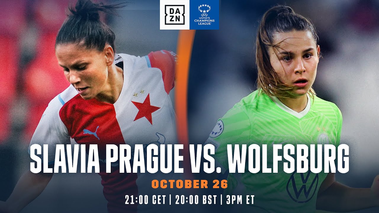 Slavia Prague vs. Wolfsburg  UEFA Women's Champions League 2022-23  Matchday 2 Full Match 