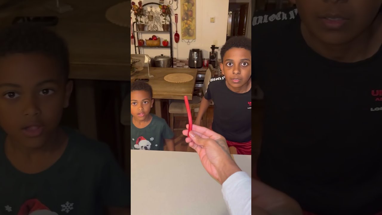 WHOEVER EATS THE CANDY FIRST LOSES 