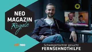 NEO MAGAZIN ROYALE-Fernsehnothilfe: Schwiegertochter gesucht #Verafake | Mit Jan Böhmermann - ZDFneo(Seit 10 Jahren sucht Vera Int-Veen nun schon für RTL nach der großen Liebe*! Da lassen wir quengeligen Quotenloser uns natürlich nicht lumpen und haben ..., 2016-05-12T18:18:03.000Z)