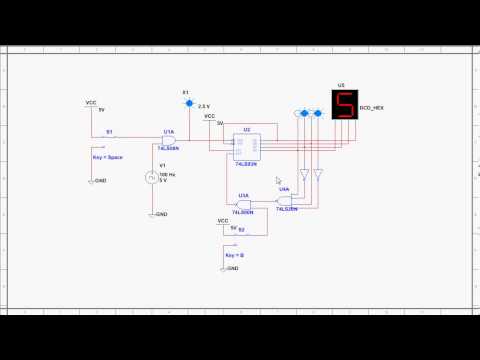 Modified 4 Bit MSI counter vid