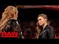 Nia Jax plays mind games with Ronda Rousey: Raw, May 28, 2018