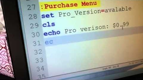 How to make a batch game ep.2 the shop