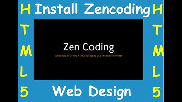 HTML-5 Shortcut | How to Install  Zen Coding on Notepad++