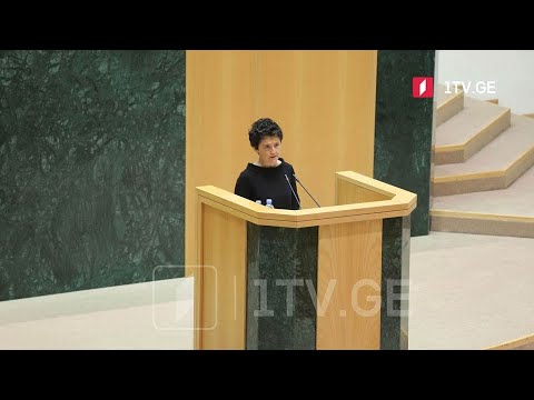 კულტურის მინისტრი პარლამენტში