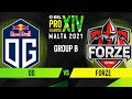 CS:GO - OG vs. forZe [Mirage] Map 1 - ESL Pro League Season 14 - Group B