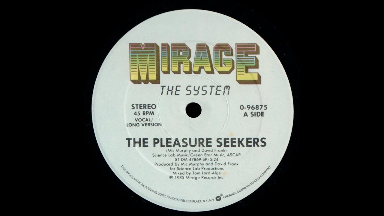 System - The Pleasure Seekers - Vocal/Long Version '85 - YouTube
