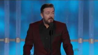 Golden Globe Awards 2012 - Ricky Gervais Opening Monologue