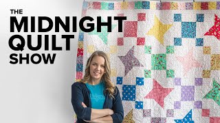 Bright &amp; Cheery Friendship Stars Quilt, the Perfect First Quilt for Beginners