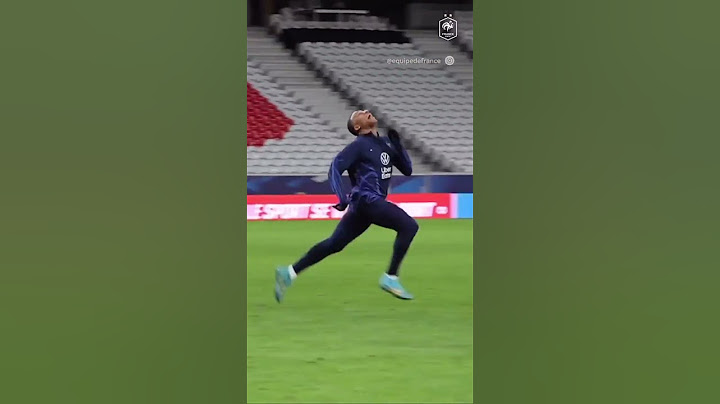 Kylian Mbappe scores WORLDIE in training with incredible celebration to match! 🤯