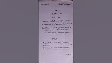 bbmku#sem 2 # AEC paper English # previous year question paper#trendingshorts