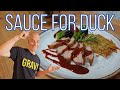 2 Sauces for Duck | Champagne and Berry Sauce for Duck | Pear and Cranberry Sauce for Duck