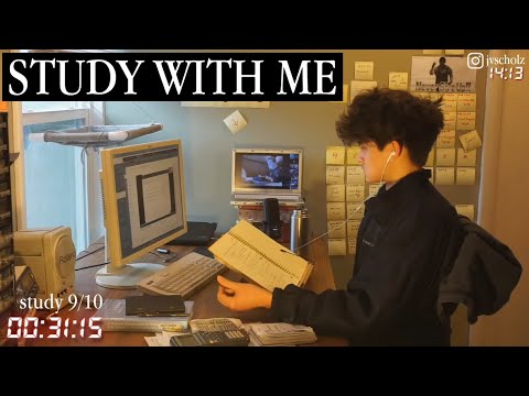 study with me live pomodoro | 12 hours