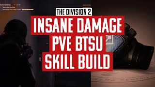The Division 2 Best Pve Btsu Skill Build Tu5 7-12M Damage