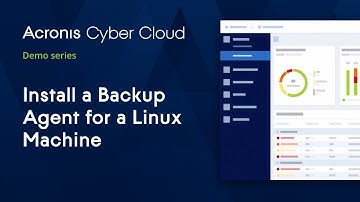 Back up a Linux Machine | Acronis Cyber Backup Cloud | Acronis Cyber Cloud Demo Series