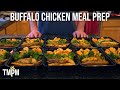 High Protein Buffalo Chicken Meal Prep | Under 500 Calories