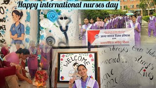 Happy international nurses day everyone🌸🌻#AIHS family 🌷😍