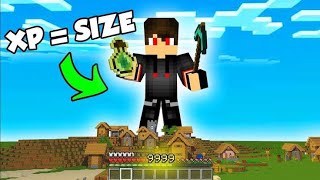 minecraft but xp is your Size Mod For Mcpe 1.20