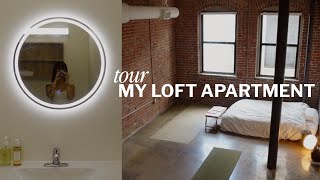 empty loft apartment tour
