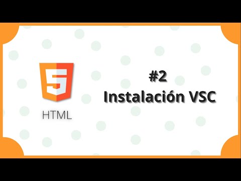 🧡 Instalación de Visual Studio Code y Creación de carpeta - Curso HTML