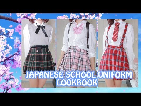 Kawaii School Uniform Lookbook 🌸