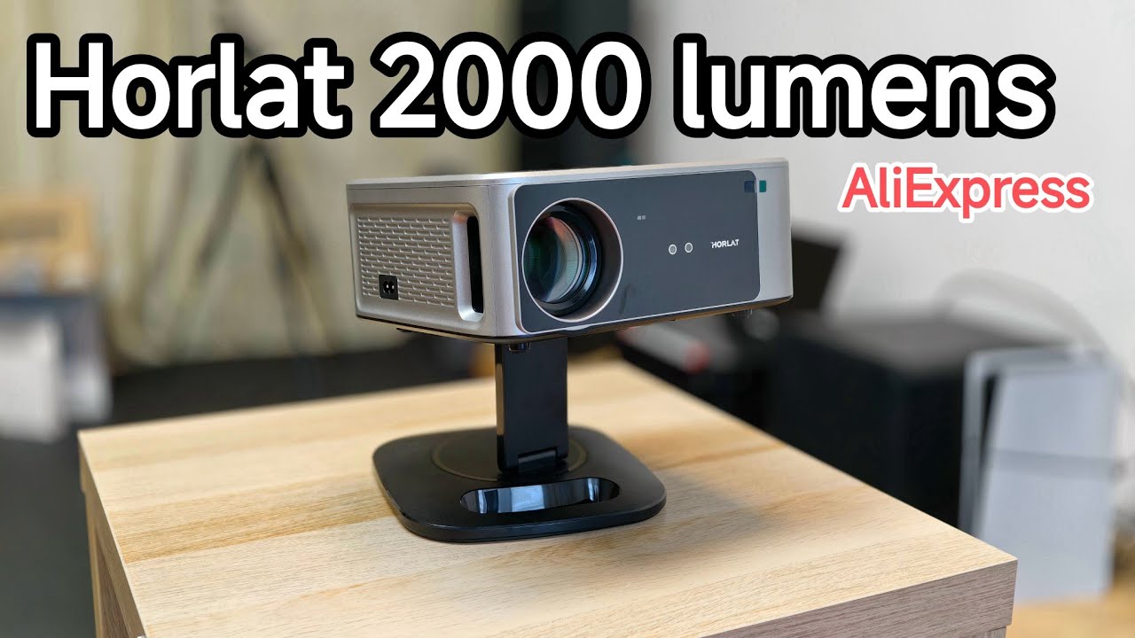 2025 Horlat 2000 Ansi Lumens Full HD 1080P Projector #aliexpress