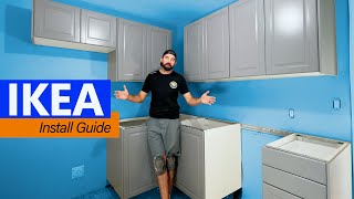 VERY Detailed Ikea Kitchen Cabinet Installation Guide
