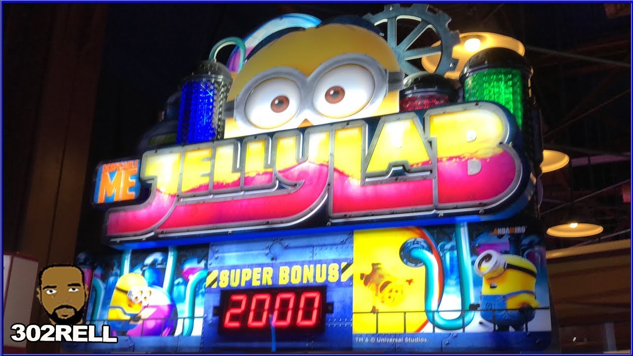 Despicable Me Jelly Lab Arcade Game Bonus Card Drop Winners YouTube