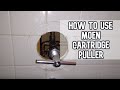 How to use cartridge puller to remove Moen cartridge DIY video #diy #moen #cartridge #puller