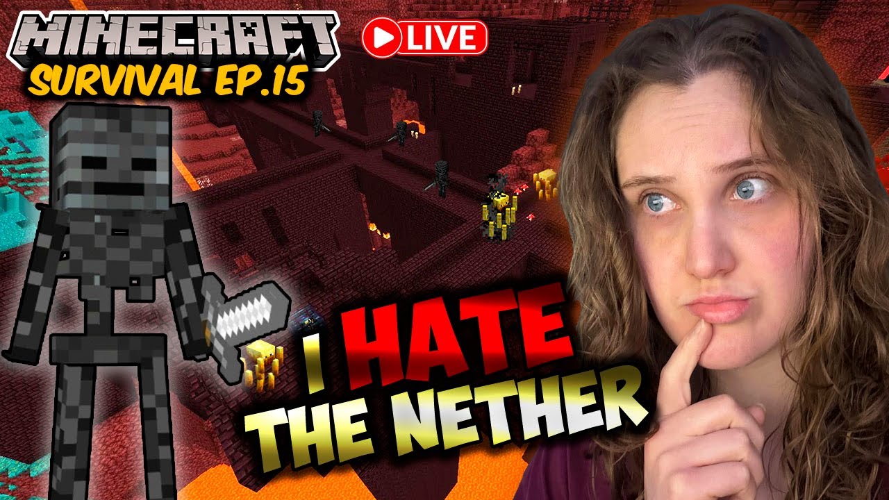 Never going to the Nether again after this... Minecraft Survival Ep. 15 ...