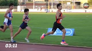 3.000m Hombres Meeting de Lloret de Mar 03/07/2021