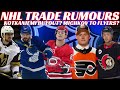 Nhl trade rumours  leafs sens vgk  michkov to flyers kotkaniemi buyout canes sign brindamour